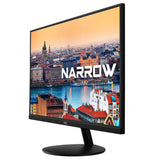 HKC monitor 20 & 22 Inch Full HD, ultra dun en frameloos, zwart