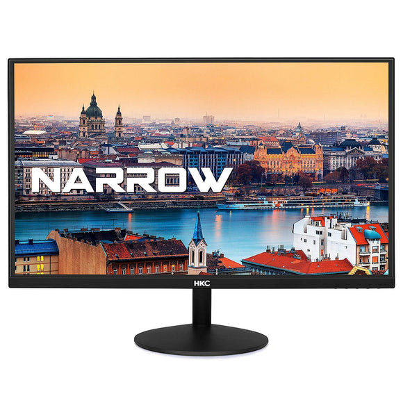 HKC monitor 20 & 22 Inch Full HD, ultra dun en frameloos, zwart