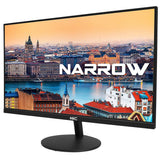 HKC monitor 20 & 22 Inch Full HD, ultra dun en frameloos, zwart