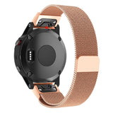 Pinhen - horlogeband voor Garmin Fenix 5, Quick-Fit, 22 mm, gemakkelijke pasvorm, roestvrij staal, reserve voor Smart Watch Garmin Fenix 5 / Forerunner 935 / Aproach S60
