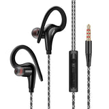 Original 3.5mm Sport Earphone Super Stereo Headsets Sweatproof Running Headset With Mic Ear Hook