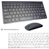 Mini  Wireless Keyboard & Mouse for Mac Notebook Laptop TV box 2.4G  for IOS Android Win 7 10