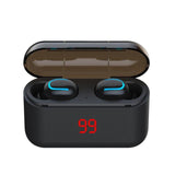 TWS 5.0 Bluetooth 8D Stereo Earphone Waterproof Earphones Sport Headphones With 2600mAh Power Bank