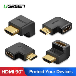 HDMI Adapter 270 90 Degree Right Angle Converter 4K HDMI Extender for PS4 HDTV HDMI Connector