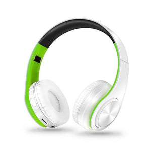 Bluetooth stereo opvouwbare headset Audio MP3 verstelbare oortelefoon met microfoon voor muziek