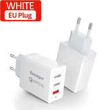 Essager 30W Quick Charge 3.0 USB Charger QC3.0 QC 4.0 Fast Charging Mobile Phone Charger