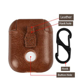 Earphone Case For Apple Airpods Case Key Luxury Leather Storage Wireless