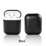 Earphone Case For Apple Airpods Case Key Luxury Leather Storage Wireless