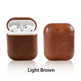 Earphone Case For Apple Airpods Case Key Luxury Leather Storage Wireless