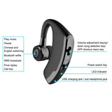 New V9 Handsfree Wireless Bluetooth Earphones Noise Control Wireless Bluetooth Headset with Mic