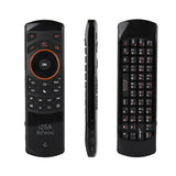 Rii 2.4G Draadloze Fly Air-muis toetsenbord met oortelefoonaansluiting voor Android TV Remote TV BOX