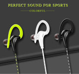 Original 3.5mm Sport Earphone Super Stereo Headsets Sweatproof Running Headset With Mic Ear Hook