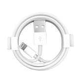 Kit EU Wall Charger + USB Charging Cable for iPhone 6 6S 7 8 Plus X XS MAX XR 1m USB Data Cables