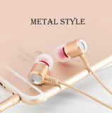 Langsdom M400 Earphones in Ear Sport Wired Headphones  Super Bass Headsets with Mic Hifi Earbuds