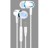 Lichtgevende Oortjes 3.5mm Plug met microfoon Oordopjes voor iPhone Samsung Huawei Phone