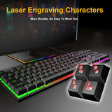 iMice Gaming Keyboard Imitation Mechanical Keyboard with Backlight USB Game keyboards for Computer