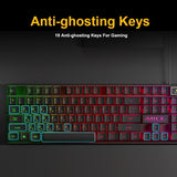 iMice Gaming Keyboard Imitation Mechanical Keyboard with Backlight USB Game keyboards for Computer