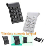 2.4GHz 18  Numeric Keyboard Keypad For Mac Laptop 2.4G Draadloze Numerieke Toetsenbord 3B02