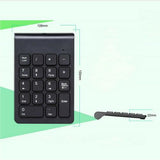 2.4GHz 18  Numeric Keyboard Keypad For Mac Laptop 2.4G Draadloze Numerieke Toetsenbord 3B02