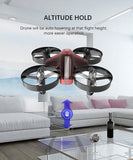 Mini Drone RC Quadcopter Remote Control 4CH 2.4G 6-Axis Helicopter Altitude Hold