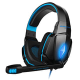 Kotion G2000 Stereo Gaming Headset Diepe basgame Headset met microfoon LED-licht voor PC Gamer