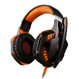 Kotion G2000 Stereo Gaming Headset Diepe basgame Headset met microfoon LED-licht voor PC Gamer