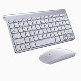 Mini  Wireless Keyboard & Mouse for Mac Notebook Laptop TV box 2.4G  for IOS Android Win 7 10