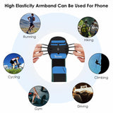 Running Sport Arm Band With Key Holder for 4-6 inch for iPhone X 8 7 Universal Rotatable Wrist