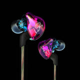 AK Original KZ ZST Colorful BA+DD In Ear Earphone Hybrid  HIFI Bass Noise Cancelling Earbuds With Mic