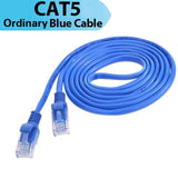 1m/2m/3M/5m/40m CAT5 + 6 100M RJ45 Ethernet-kabels 8Pin Connector