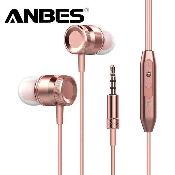 Sport Headphones Super Bass Stereo Earphone Hands-Free Headset with Mic for All Phone Computer PC