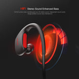 Bluetooth Headphones Bass IPX7 Waterproof Wireless Earphone Sports Bluetooth Headset with Mic