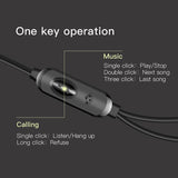 Baseus H04 Wired Earphone  Headset In-Ear Earphone With Mic I