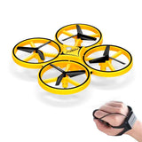 Interactive Induction Drone Toys Quadcopter  Aircraft Intelligent Watch Remote Control