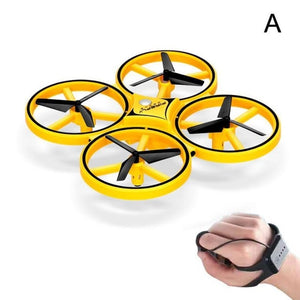 Interactive Induction Drone Toys Quadcopter  Aircraft Intelligent Watch Remote Control