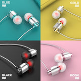 Headphone In-Ear Earphone with Mic Handsfree Music Earbuds Gaming Headset