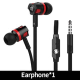 Langsdom JM26 3.5mm Wired Earphone Headphone In Ear Earphones Headset With Mic