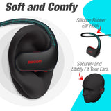 Bluetooth Headphones Bass IPX7 Waterproof Wireless Earphone Sports Bluetooth Headset with Mic